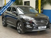 USED 2018 18 HYUNDAI TUCSON 1.7 CRDI PREMIUM SE BLUE DRIVE 5d 139 BHP SAT NAV LEATHER HEATED SEATS VAT Q
