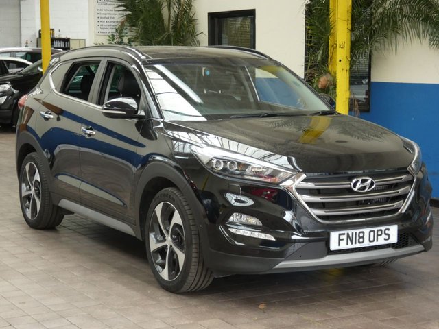 2018 18 Hyundai Tucson 1.7 CRDI PREMIUM SE BLUE DRIVE 5d 139 BHP