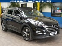 USED 2016 16 HYUNDAI TUCSON 2.0 CRDI PREMIUM SE BLUE DRIVE 5d 134 BHP SAT NAV LEATHER SUNROOF VAT Q