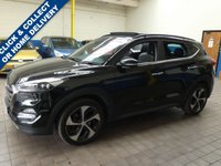 USED 2016 16 HYUNDAI TUCSON 2.0 CRDI PREMIUM SE BLUE DRIVE 5d 134 BHP SAT NAV LEATHER SUNROOF VAT Q