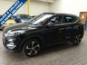 USED 2016 16 HYUNDAI TUCSON 2.0 CRDI PREMIUM SE BLUE DRIVE 5d 134 BHP SAT NAV LEATHER SUNROOF VAT Q