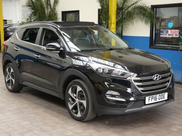 2016 16 Hyundai Tucson 2.0 CRDI PREMIUM SE BLUE DRIVE 5d 134 BHP