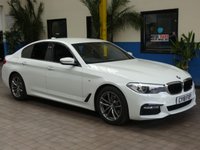 USED 2018 18 BMW 5 SERIES 2.0 520I M SPORT 4d 181 BHP SAT NAV LEATHER HEATED SEATS VAT Q