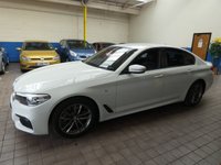 USED 2018 18 BMW 5 SERIES 2.0 520I M SPORT 4d 181 BHP SAT NAV LEATHER HEATED SEATS VAT Q