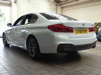 USED 2018 18 BMW 5 SERIES 2.0 520I M SPORT 4d 181 BHP SAT NAV LEATHER HEATED SEATS VAT Q