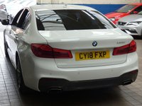 USED 2018 18 BMW 5 SERIES 2.0 520I M SPORT 4d 181 BHP SAT NAV LEATHER HEATED SEATS VAT Q