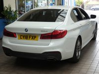 USED 2018 18 BMW 5 SERIES 2.0 520I M SPORT 4d 181 BHP SAT NAV LEATHER HEATED SEATS VAT Q