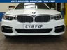 USED 2018 18 BMW 5 SERIES 2.0 520I M SPORT 4d 181 BHP SAT NAV LEATHER HEATED SEATS VAT Q