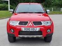USED 2010 10 MITSUBISHI L200 2.5 DI-D 4X4 BARBARIAN LB DCB 175 BHP ** NO VAT * CANOPY + SAT NAV