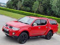 USED 2010 10 MITSUBISHI L200 2.5 DI-D 4X4 BARBARIAN LB DCB 175 BHP ** NO VAT * CANOPY + SAT NAV