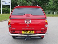 USED 2010 10 MITSUBISHI L200 2.5 DI-D 4X4 BARBARIAN LB DCB 175 BHP ** NO VAT * CANOPY + SAT NAV