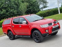 USED 2010 10 MITSUBISHI L200 2.5 DI-D 4X4 BARBARIAN LB DCB 175 BHP ** NO VAT * CANOPY + SAT NAV