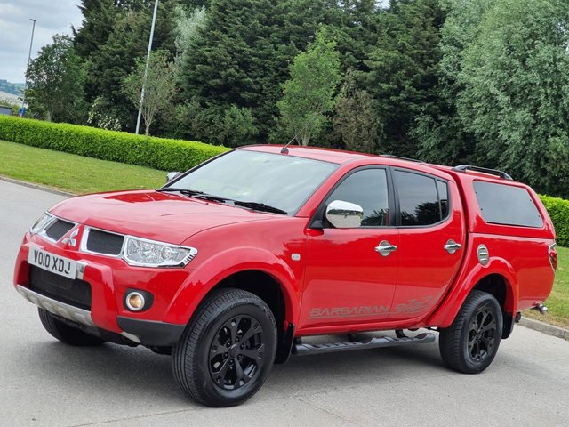 2010 10 Mitsubishi L200 2.5 DI-D 4X4 BARBARIAN LB DCB 175 BHP