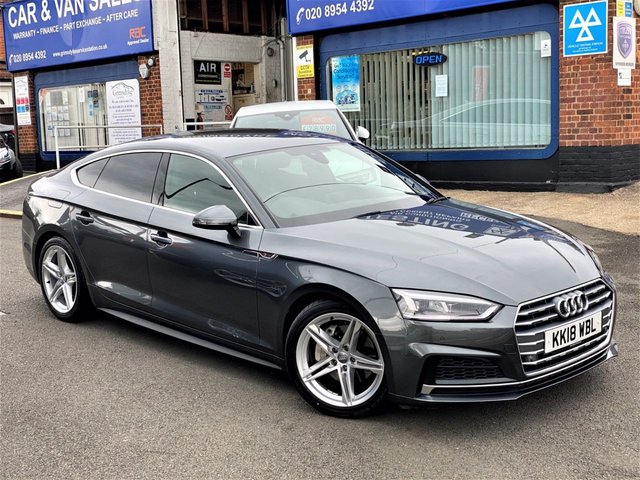 2018 18 Audi A5 2.0 SPORTBACK TDI ULTRA S LINE 5d 188 BHP