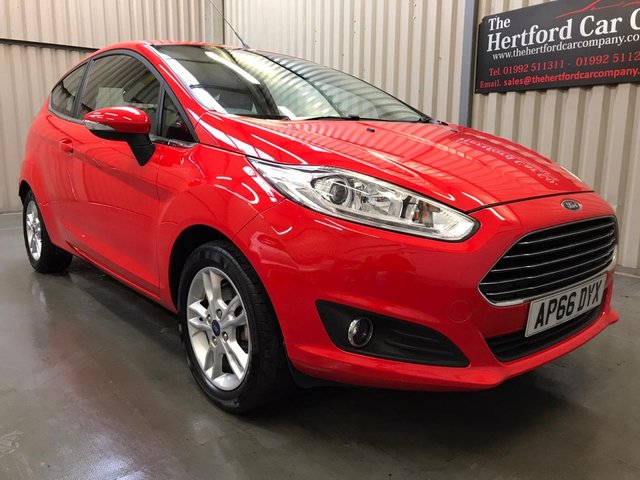 2016 66 Ford Fiesta 1.2 ZETEC 3d 81 BHP