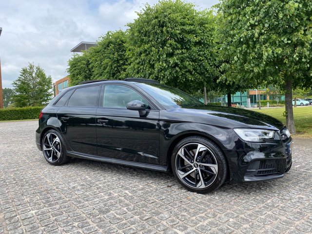 2019 68 Audi A3 2.0 S3 SPORTBACK TFSI QUATTRO BLACK EDITION 5d AUTO 296 BHP