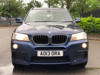 USED 2013 13 BMW X3 2.0 XDRIVE20D M SPORT 5d 181 BHP 