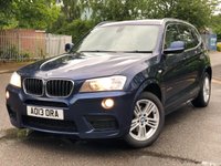 USED 2013 13 BMW X3 2.0 XDRIVE20D M SPORT 5d 181 BHP 