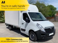 USED 2016 16 VAUXHALL MOVANO F3500 L3 H1 CDTI 125 LUTON BOX VAN+TAILIFT  