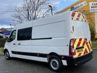 USED 2015 65 RENAULT MASTER LM35 BUSINESS DCI [ WORKSHOP+INVERTOR ] 4 SEAT WINDOW VAN P/V  Air Con + Navigation