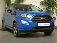 USED 2019 19 FORD ECOSPORT 1.0 ST-LINE 5d 99 BHP FREE 12 MONTHS GOLD WARRANTY SAT NAV PART LEATHER PARKING SENSORS GENUINE LOW MILES 1 OWNER SERVICE HISTORY