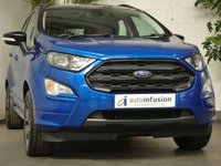 USED 2019 19 FORD ECOSPORT 1.0 ST-LINE 5d 99 BHP FREE 12 MONTHS GOLD WARRANTY SAT NAV PART LEATHER PARKING SENSORS GENUINE LOW MILES 1 OWNER SERVICE HISTORY