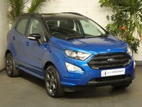 USED 2019 19 FORD ECOSPORT 1.0 ST-LINE 5d 99 BHP FREE 12 MONTHS GOLD WARRANTY SAT NAV PART LEATHER PARKING SENSORS GENUINE LOW MILES 1 OWNER SERVICE HISTORY