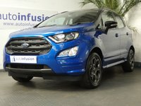 USED 2019 19 FORD ECOSPORT 1.0 ST-LINE 5d 99 BHP FREE 12 MONTHS GOLD WARRANTY SAT NAV PART LEATHER PARKING SENSORS GENUINE LOW MILES 1 OWNER SERVICE HISTORY