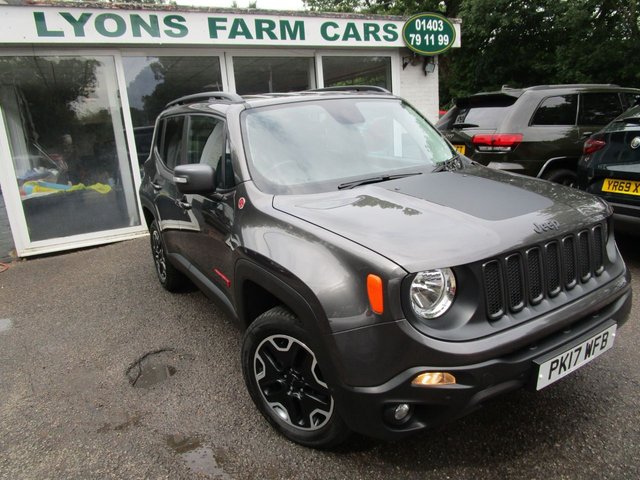 2017 17 Jeep Renegade 2.0 M-JET TRAILHAWK 4WD 5d 168 BHP AUTOMATIC FOUR WHEEL DRIVE