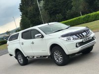 USED 2017 K MITSUBISHI L200 2.4 DI-D 4WD BARBARIAN DCB 178 BHP ** NO VAT * CANOPY + SAT NAV