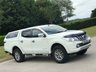 USED 2017 K MITSUBISHI L200 2.4 DI-D 4WD BARBARIAN DCB 178 BHP ** NO VAT * CANOPY + SAT NAV