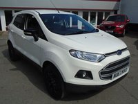 USED 2017 67 FORD ECOSPORT 1.0 ZETEC 5d 124 BHP full service history 8 stamps