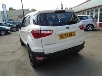 USED 2017 67 FORD ECOSPORT 1.0 ZETEC 5d 124 BHP full service history 8 stamps