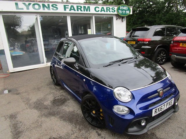 2017 67 Abarth 595c 1.4 595C COMPETIZIONE CONVERTIBLE 3d 180 BHP *&pound;2,500+ EXTRAS*
