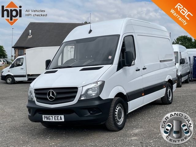 2017 67 Mercedes-Benz Sprinter 2.1 314 CDI 140 BHP EURO 6 MWB FACELIFT HIGH ROOF
