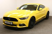 USED 2017 17 FORD MUSTANG 2.3 ECOBOOST 2d AUTO 313 BHP Shaker Pro Audio + Reverse camera