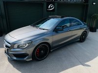 USED 2015 65 MERCEDES-BENZ CLA 2.0 AMG CLA 45 4MATIC 4d 375 BHP F/S/H, Pan Roof, Rear Camera