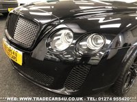 USED 2010 10 BENTLEY CONTINENTAL RARE BENTLEY CONTINENTAL GT SUPERSPORTS 6.0 W12 4WD COUPE 621 BHP *ONYX BLK PRL* FREE UK DELIVERY*VIDEO AVAILABLE* FINANCE ARRANGED* PART EX*HPI CLEAR