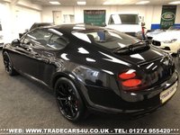 USED 2010 10 BENTLEY CONTINENTAL RARE BENTLEY CONTINENTAL GT SUPERSPORTS 6.0 W12 4WD COUPE 621 BHP *ONYX BLK PRL* FREE UK DELIVERY*VIDEO AVAILABLE* FINANCE ARRANGED* PART EX*HPI CLEAR