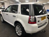 USED 2011 61 LAND ROVER FREELANDER LAND ROVER FREELANDER 2 2.2 SD4 4X4 AUTO HSE ***FUJI WHITE*** FREE UK DELIVERY*VIDEO AVAILABLE* FINANCE ARRANGED* PART EX*HPI CLEAR