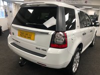 USED 2011 61 LAND ROVER FREELANDER LAND ROVER FREELANDER 2 2.2 SD4 4X4 AUTO HSE ***FUJI WHITE*** FREE UK DELIVERY*VIDEO AVAILABLE* FINANCE ARRANGED* PART EX*HPI CLEAR