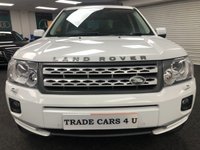 USED 2011 61 LAND ROVER FREELANDER LAND ROVER FREELANDER 2 2.2 SD4 4X4 AUTO HSE ***FUJI WHITE*** FREE UK DELIVERY*VIDEO AVAILABLE* FINANCE ARRANGED* PART EX*HPI CLEAR