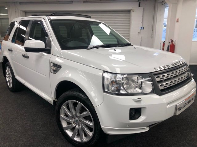 2011 61 Land Rover Freelander LAND ROVER FREELANDER 2 2.2 SD4 4X4 AUTO HSE ***FUJI WHITE***