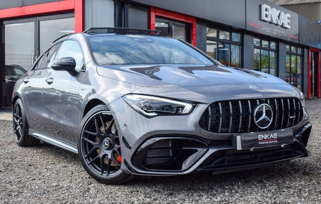 2021 21 Mercedes-Benz Cla 2.0 AMG CLA 45 S 4MATICPLUS PLUS 4d 416 BHP