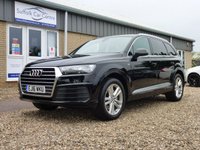 USED 2016 16 AUDI Q7 3.0 TDI QUATTRO S LINE 5d 215 BHP www.suffolkcarcentre.co.uk - Located a Reydon