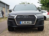 USED 2016 16 AUDI Q7 3.0 TDI QUATTRO S LINE 5d 215 BHP www.suffolkcarcentre.co.uk - Located a Reydon