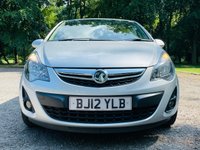 USED 2012 12 VAUXHALL CORSA 1.2 SXI AC 5d 83 BHP 