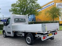 USED 2016 16 VAUXHALL MOVANO F3500 CDTI 125 L2 DROPSIDE ALLOY BODY  NEW ALLOY SIDES