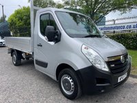 USED 2016 16 VAUXHALL MOVANO F3500 CDTI 125 L2 DROPSIDE ALLOY BODY  NEW ALLOY SIDES