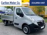 USED 2016 16 VAUXHALL MOVANO F3500 CDTI 125 L2 DROPSIDE ALLOY BODY  NEW ALLOY SIDES